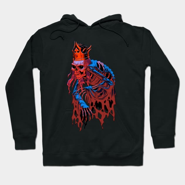 Lich King - Master Of Dust (red version) Hoodie by tommartinart